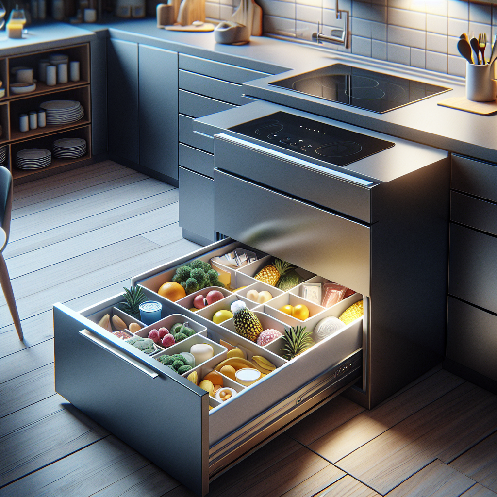 Zamrażarka szufladowa - dlaczego jest idealna do małej kuchni?