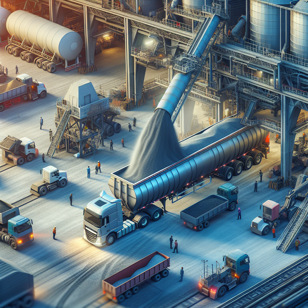 Jak wybrać odpowiedniego przewoźnika do transportu materiałów sypkich?