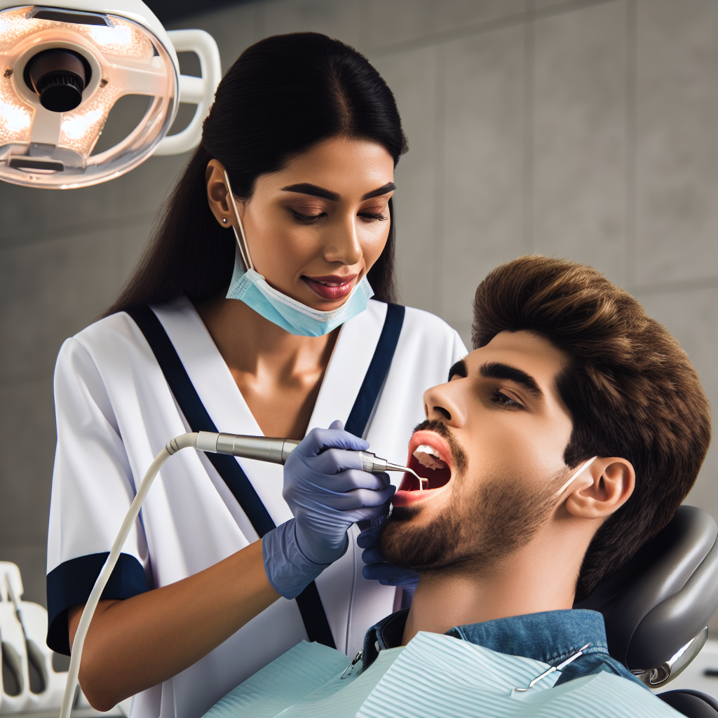 Jak wygląda piaskowanie zębów?