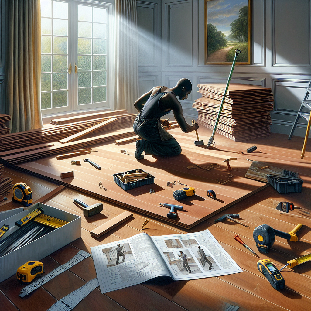 Jak samodzielnie ułożyć panele?