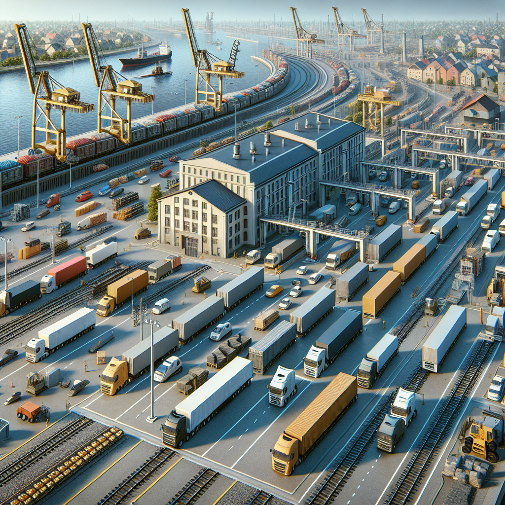 Jak efektywnie zorganizować transport materiałów sypkich przez terminal w Sławkowie?