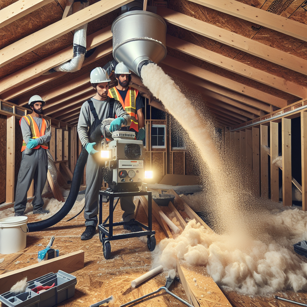 Izolacja wdmuchiwana – kiedy najlepiej się sprawdzi w ociepleniu dachu?